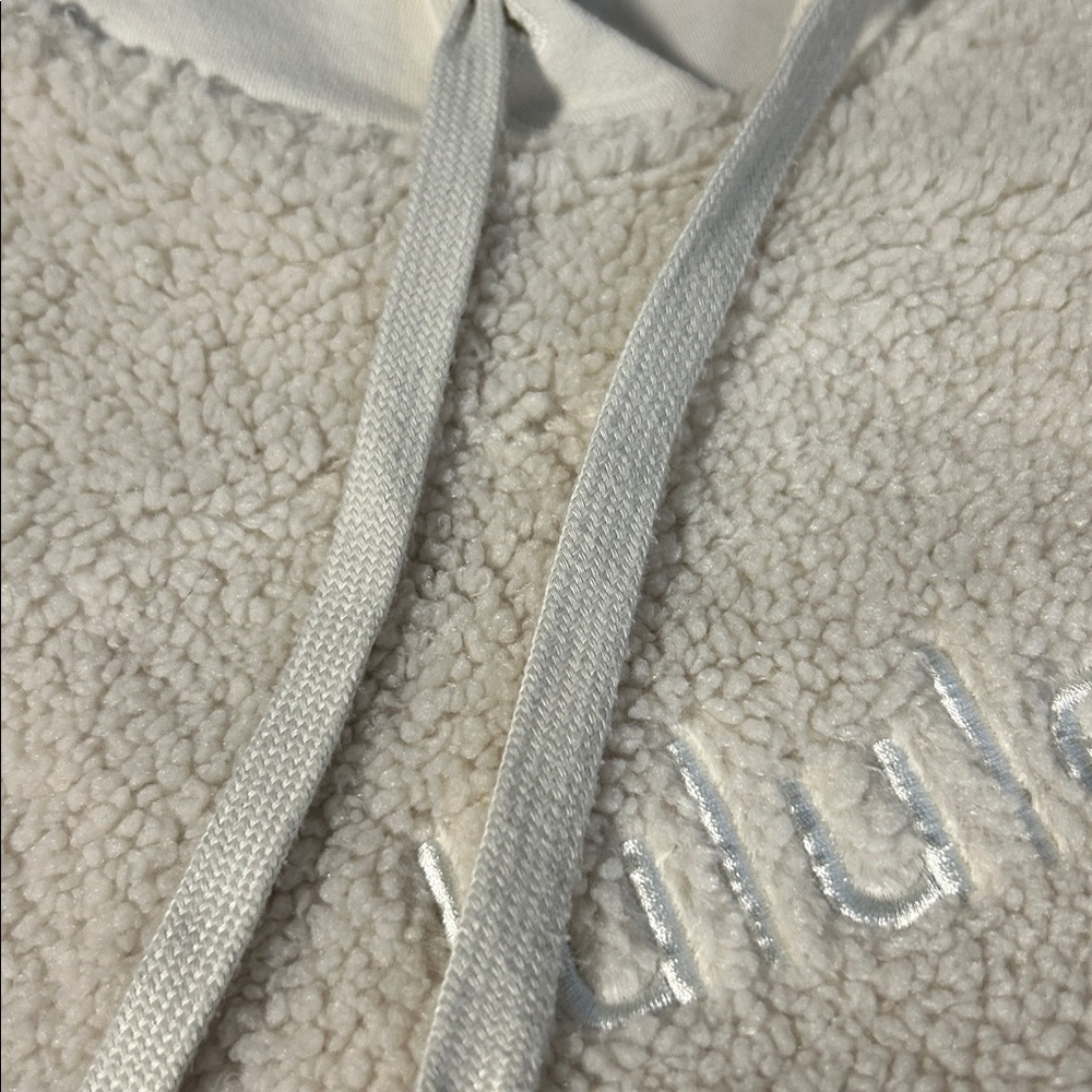 Lululemon Textured Fleece Embroidered Logo Minimalist Hoodie - Picture 11 of 12